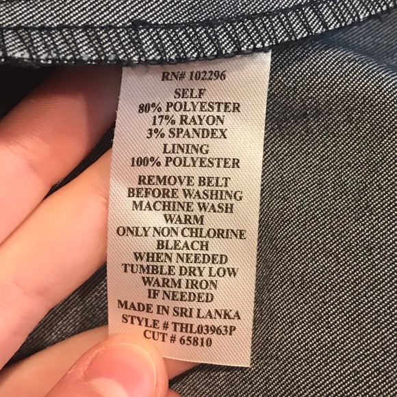 ✨✨connected apparel Midi Peplum Dress NWT✨✨ - Picture 9 of 9